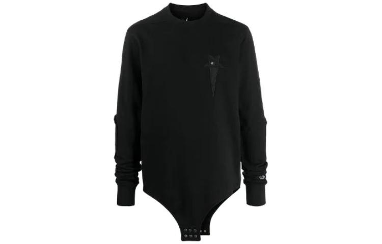 Женское худи RICK RICK OWENS x Champion (черное)