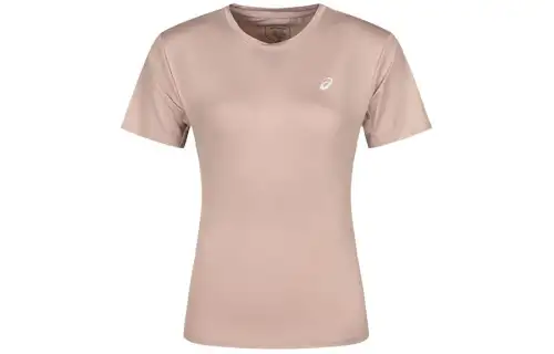 ASICS T Shirts Women's Crew Neck Moderate Straight Fit