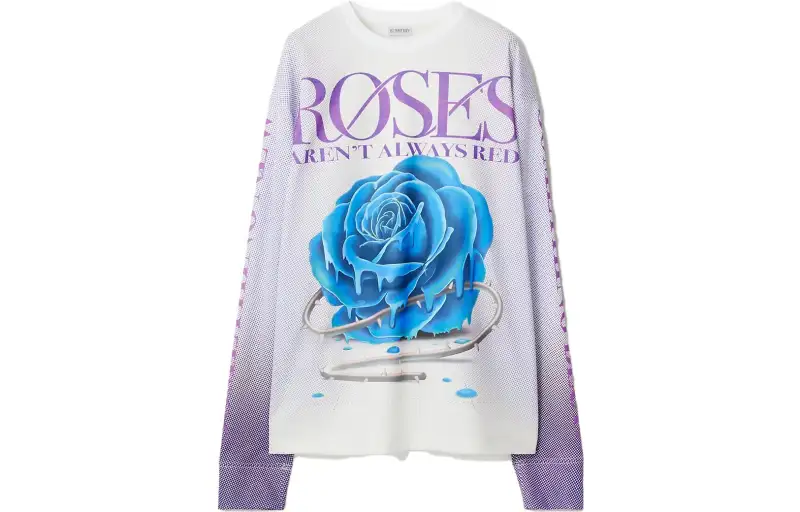 【Previous Season】floral-print crew-neck jumper