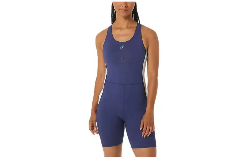 Asics NAGINO RUN UNITARD Jumpsuit Women's Indigo Heather/Sky