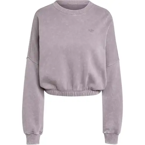 Adidas Originals Premium EssentialsWASHED FW24 Sweatshirt Women's Shadow Trail Gray