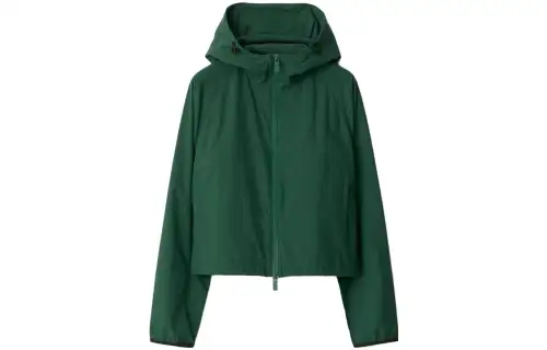Burberry Classic-hood Zip-up Jacket