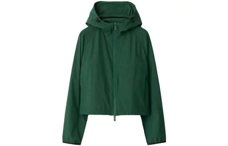 Burberry Classic-hood Zip-up Jacket