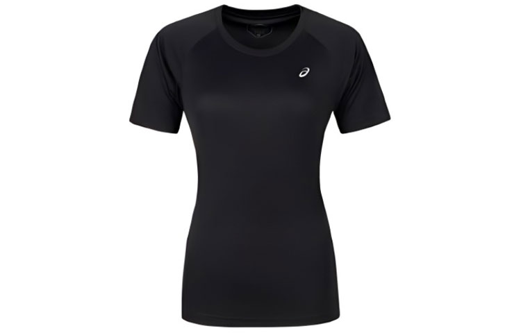 Женская футболка ASICS Asics logo T (черная)