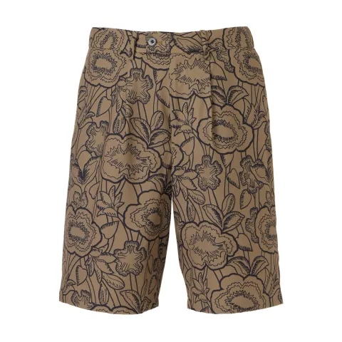 Onitsuka Tiger PRINTED Casual Shorts Men's Light Brown