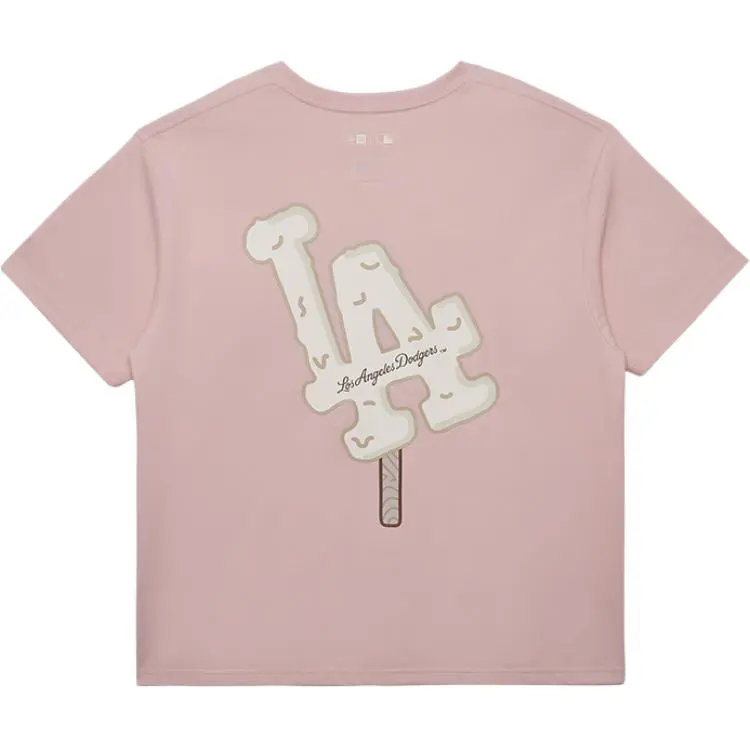 New Era T Shirt, Trendy And Versatile Women's Pink