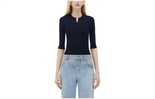 Bottega Veneta SS23 Knitwear Women's Marine Blue