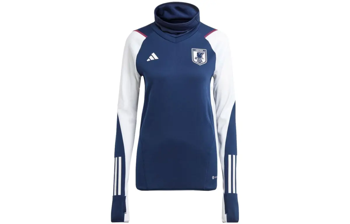 Adidas Sweatshirts Women's Blue Turtleneck Moderate Other