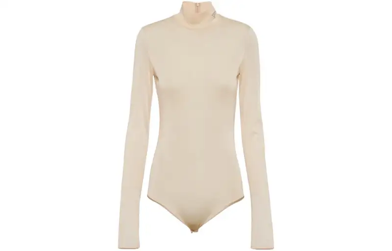 PRADA Gazar Triangle logo Bodysuit