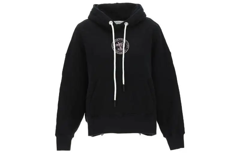 Palm Angels College logo-print hoodie