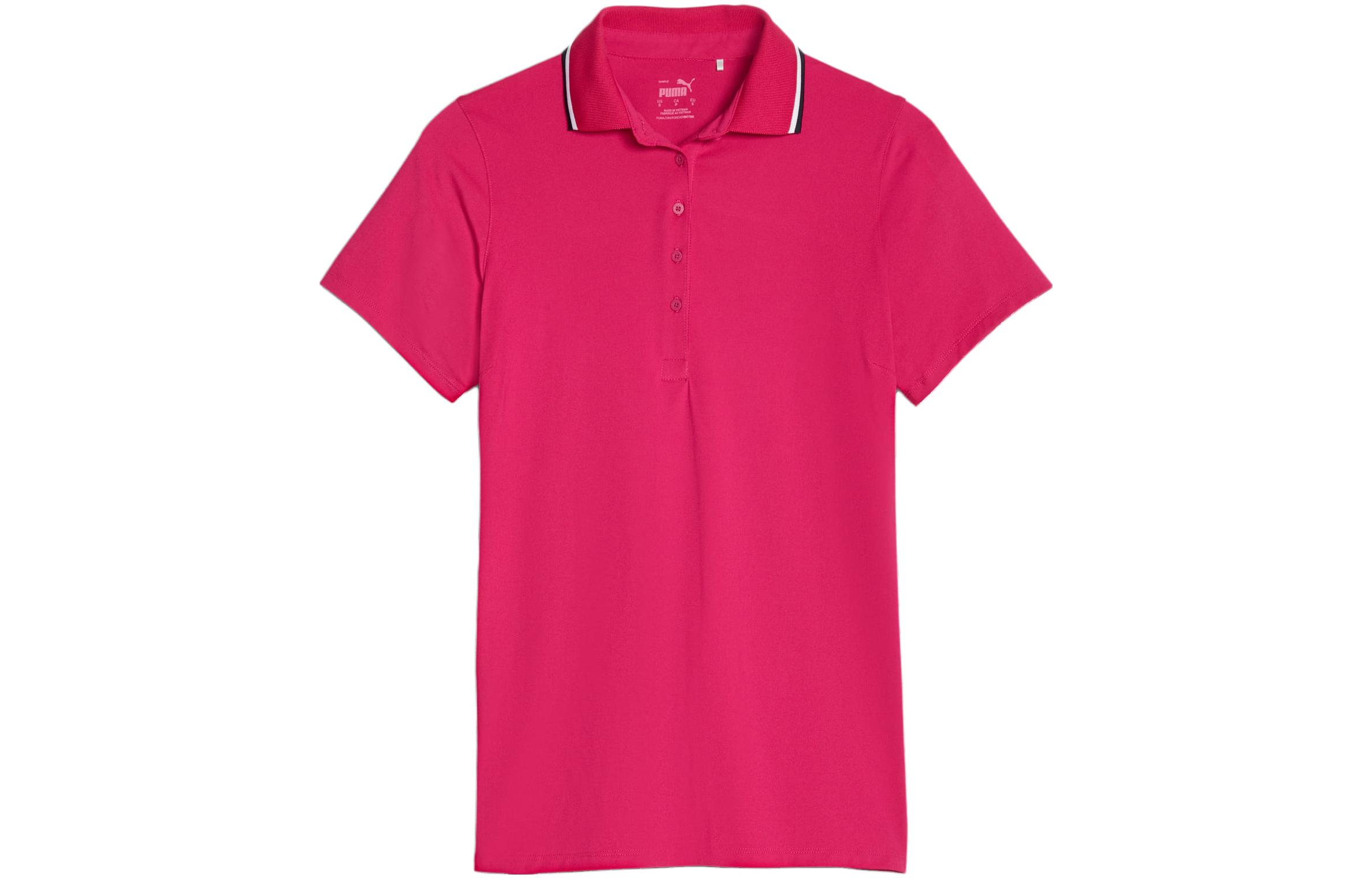 PUMA Polo De Golf CLOUDSPUN Femme Polo Shirt Women's Rose Red