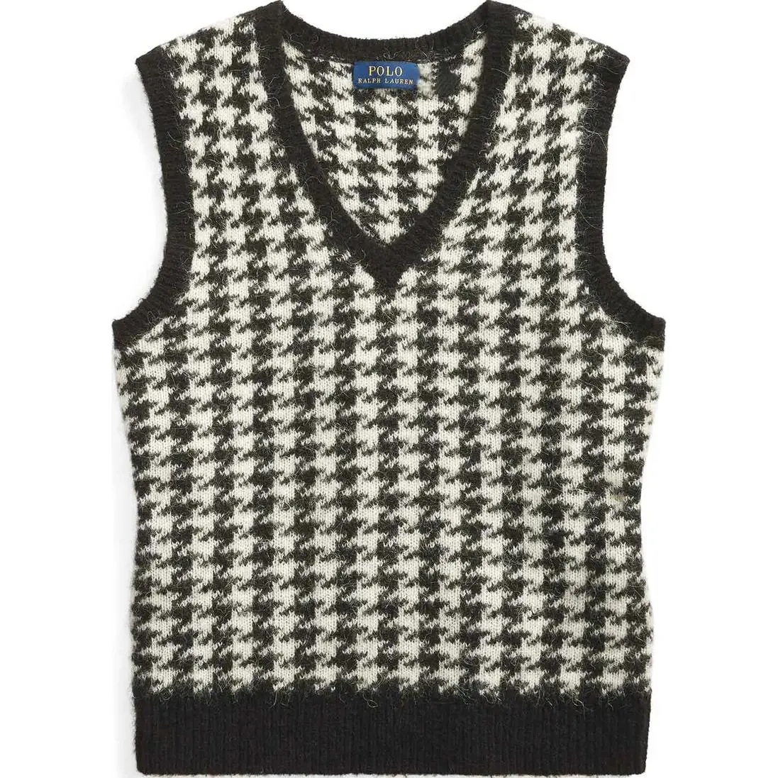 Polo Ralph Lauren SS23 Knitwear Women's Black White Mixed Color