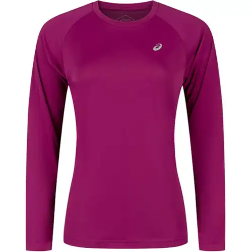 Asics Women's Running Raglan Sleeve T Shirt Women's Rose Red