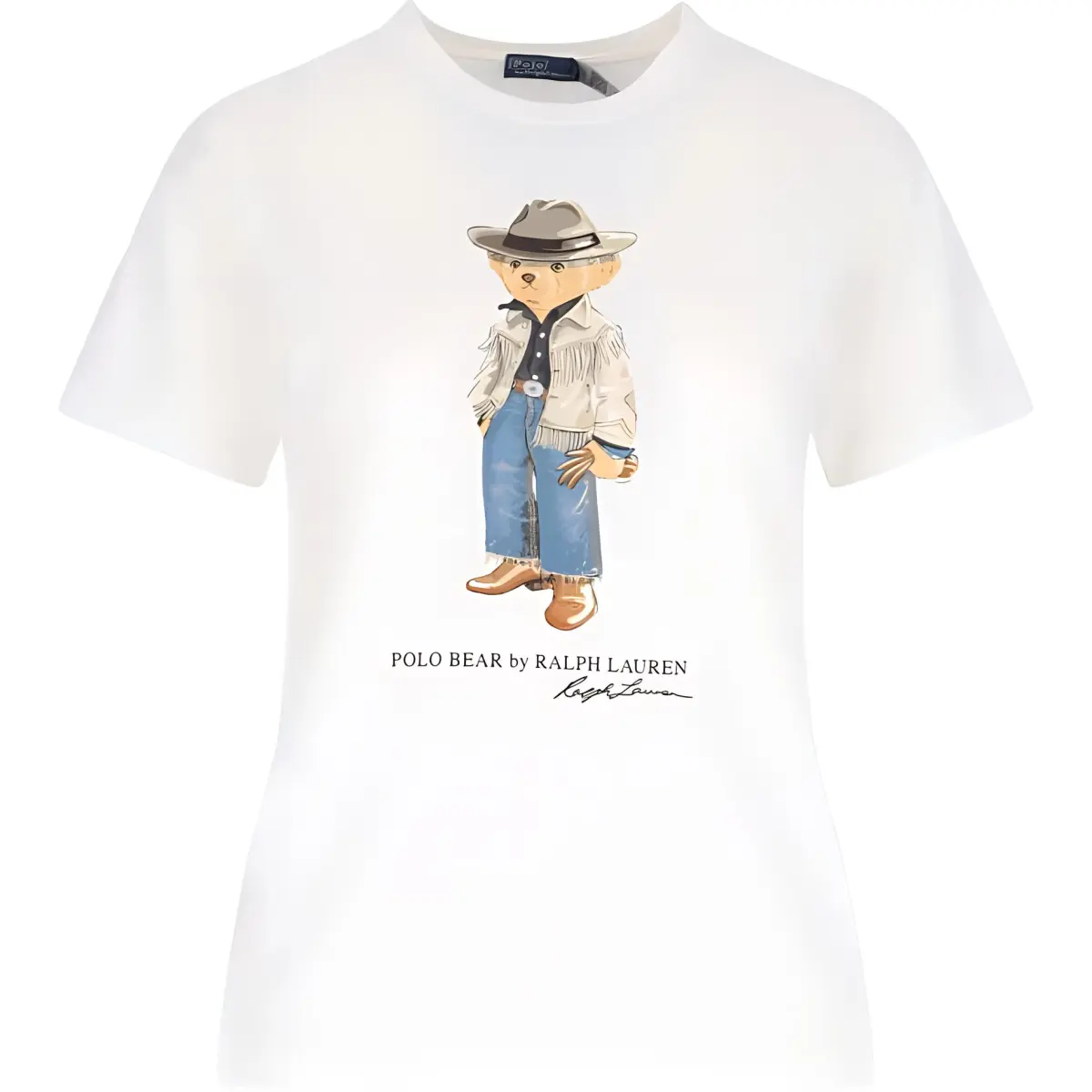 Polo Ralph Lauren Polo Bear FW24 T Shirt Women's White Classic Version