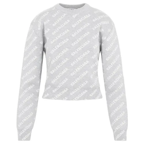 Balenciaga Sweater 'Grey/White'