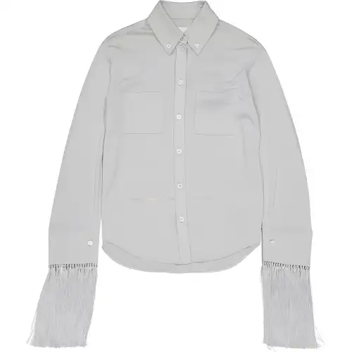 Burberry Shirt Women's Light Gray