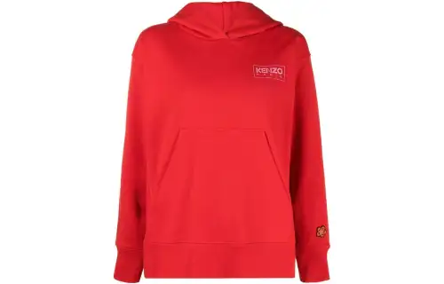 KENZO Paris Logo Printed Hoodie
