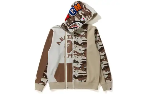 A BATHING APE Sweatshirts Women's Hooded Moderate Cardigan