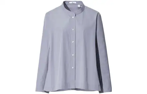 UNIQLO +J Collection Shirt Women's Gray