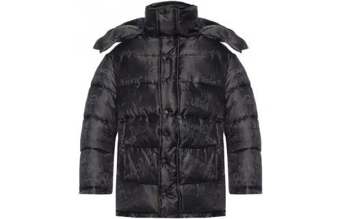 Balenciaga Jackets & Coats Loose Fit Women's Black