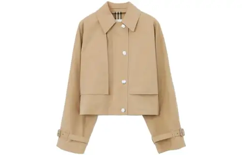 【Previous Season】Pippa cropped gabardine jacket