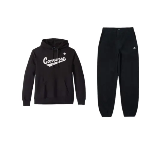 Converse Sweatshirt Set Unisex Black
