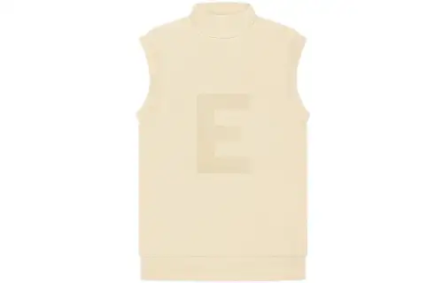 Fear Of God Essentials Women's Mockneck Vest Egg Shell