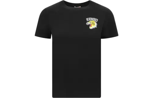【Zoomed ImageryPrevious Season】logo-print cotton T-shirt