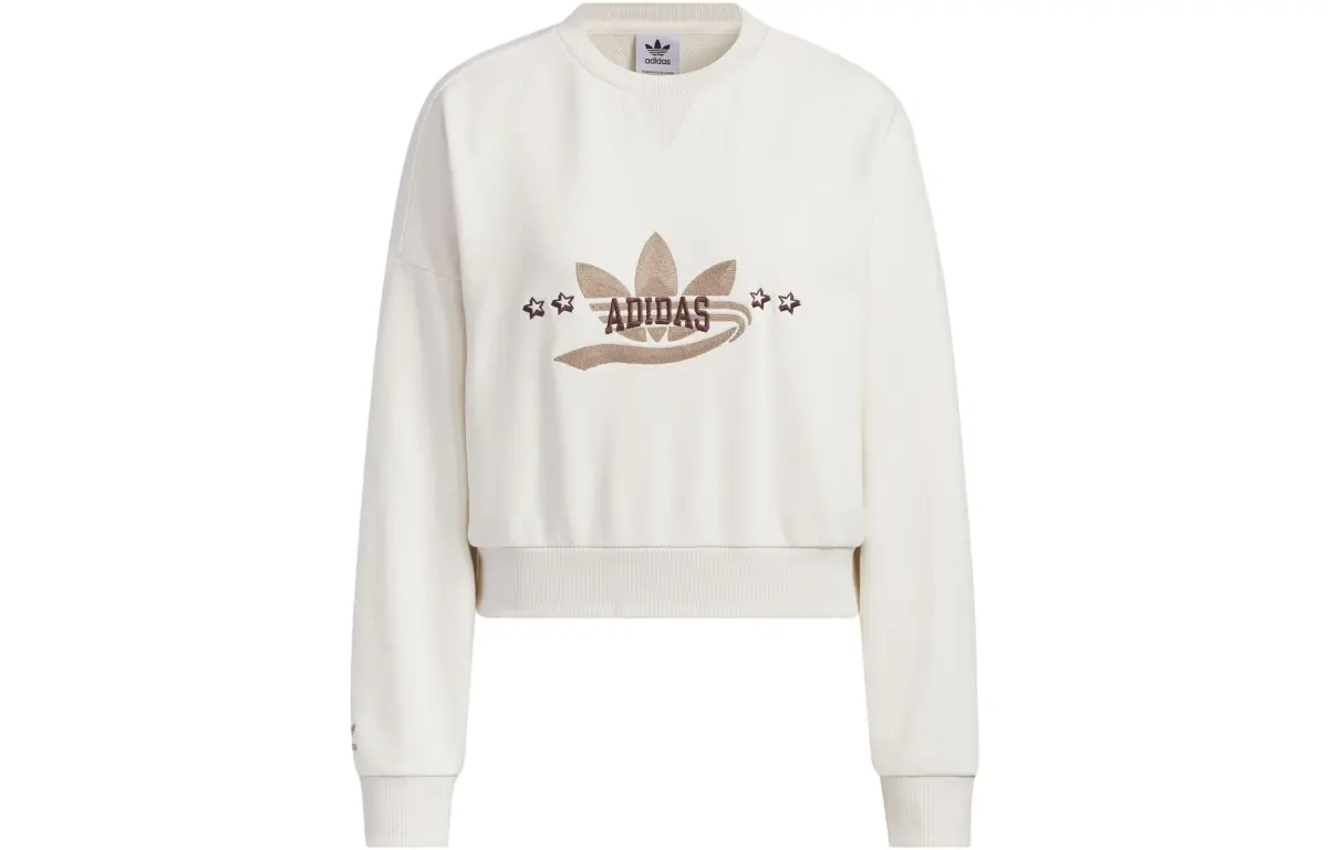Adidas Originals Trefoil Sweatshirt Women's Pink White