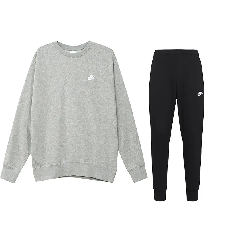 Nike Casual Sportswear Sets Unisex Crew Neck Moderate