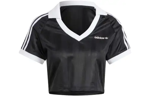 adidas originals Football Crop Top Black