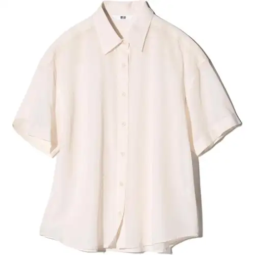 UNIQLO Shirt Women's Light Beige