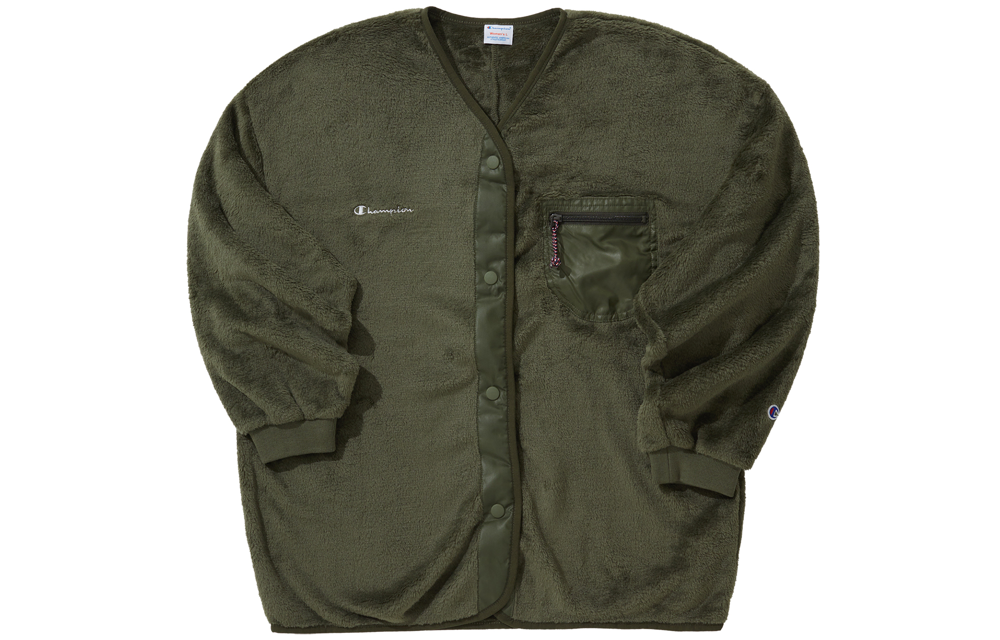Женская куртка Champion Women's V-neck Jacket (черная)