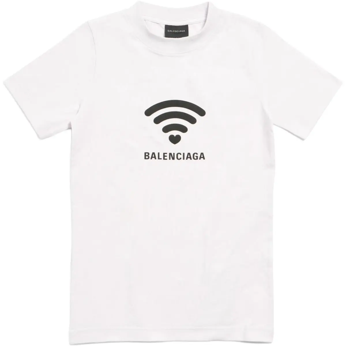 Balenciaga T Shirt, Regular Fit Women's White