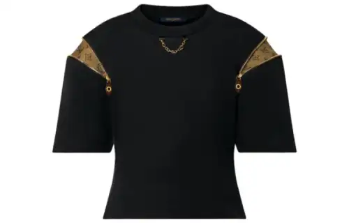 LOUIS VUITTON Regular T Shirt Women's Black