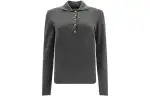GUCCI Knitwear Women's Gray Lapel Moderate Other
