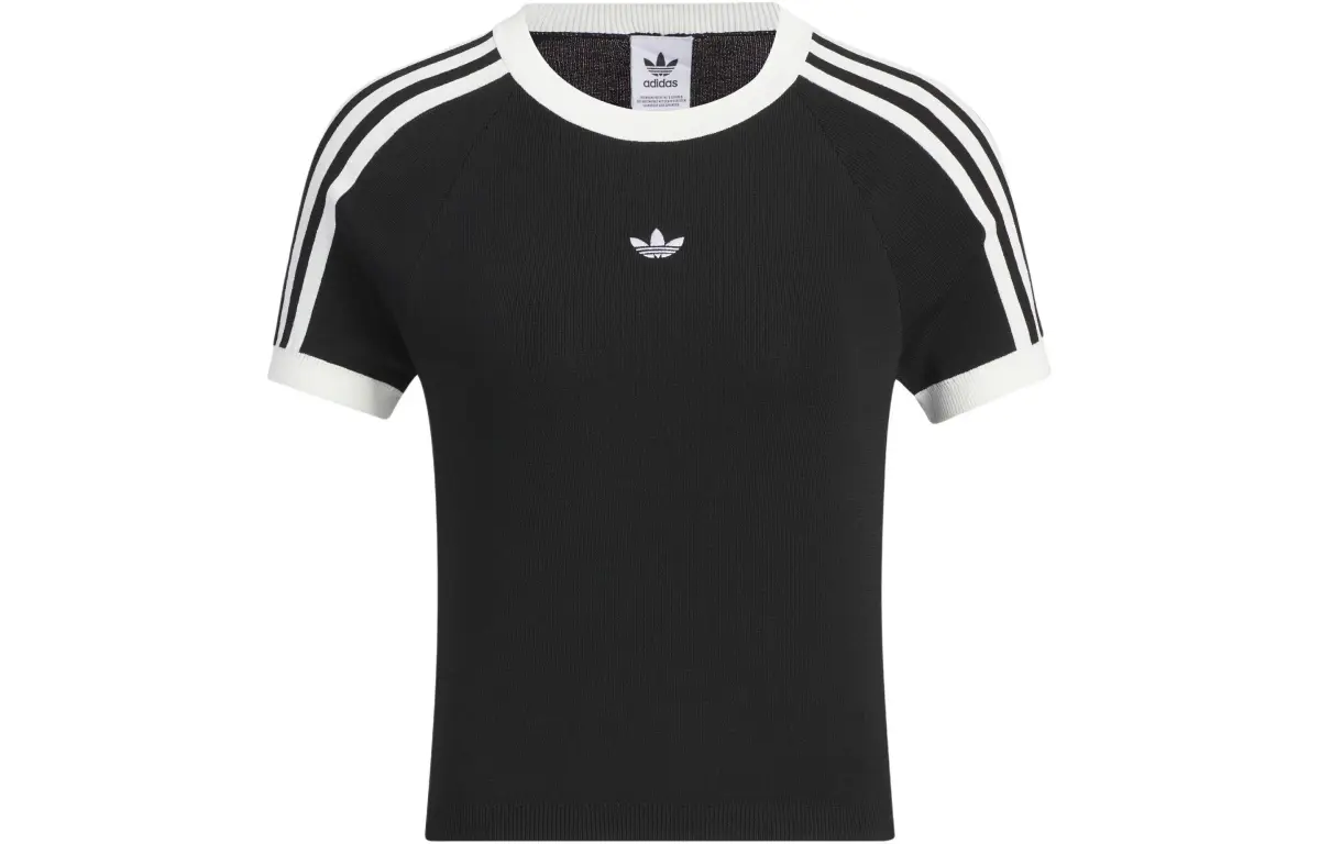 adidas originals Summer Knit T-Shirt Black
