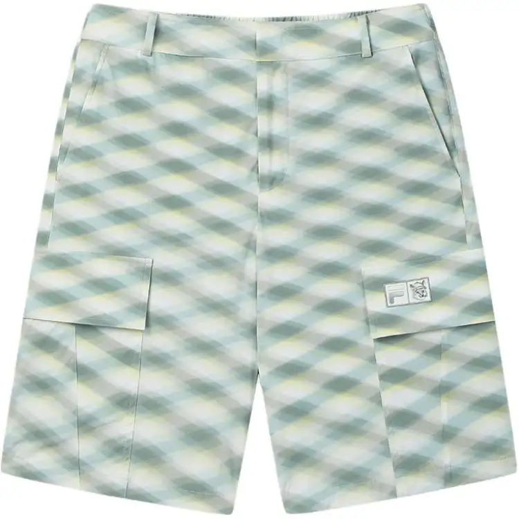 FILA x MAISON KITSUNE ORIGINALE Casual Shorts Men's Turquoise LG