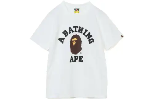 A Bathing Ape College logo-print T-shirt