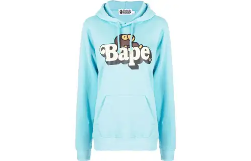 A BATHING APE Bape Sweatshirts Women's Hooded Moderate Regular