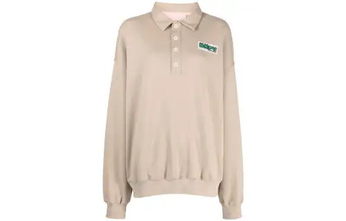 A Bathing Ape polo-collar sweatshirt