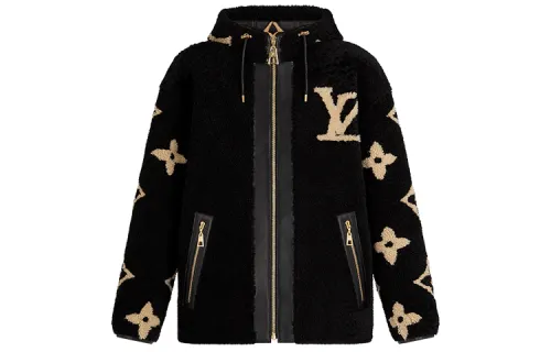 LOUIS VUITTON Jackets & Coats Women's Black