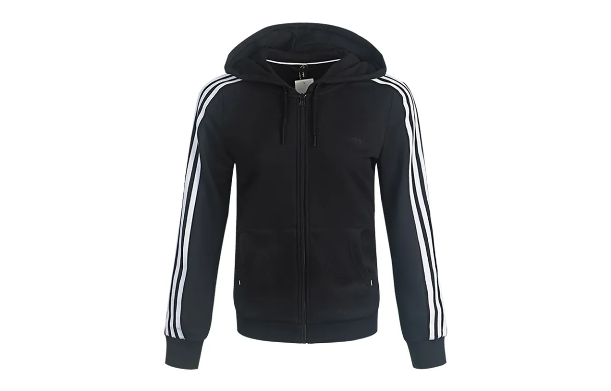 Adidas Jackets Women's Black Hooded Moderate Other