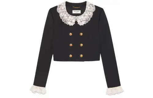 SAINT LAURENT SS21 Jackets & Coats Women's Black