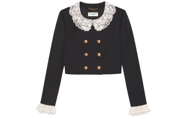 SAINT LAURENT SS21 Jackets & Coats Women's Black