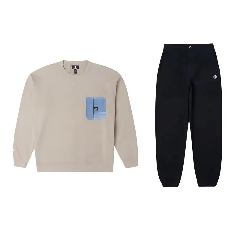 Converse Sweatshirt Sets Unisex Crew Neck Moderate