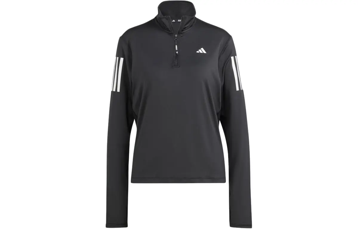 Adidas Free Shipping With AdiClub Own The Run Half Zip Jacket