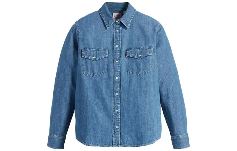 Levis Button-Up Long-Sleeved Shirt