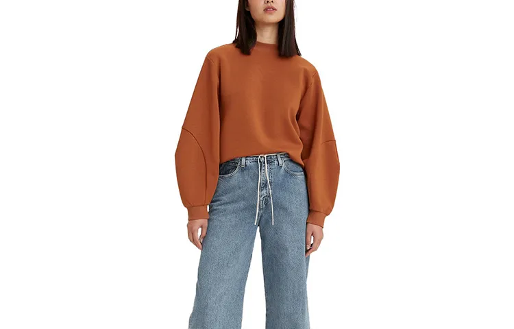 Levi's Sweatshirt Women's Caramel