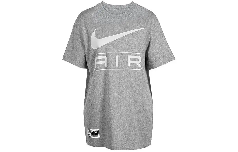Nike Sportswear Air Knit Loose Fit T-Shirt Gray